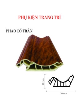 Phào cổ trần giá rẻ 70 x 20